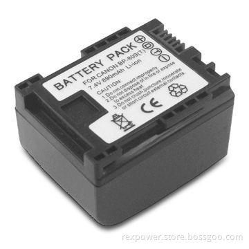 Camera Li-ion Battery with 700mAh Capacity and 7.4V Voltage